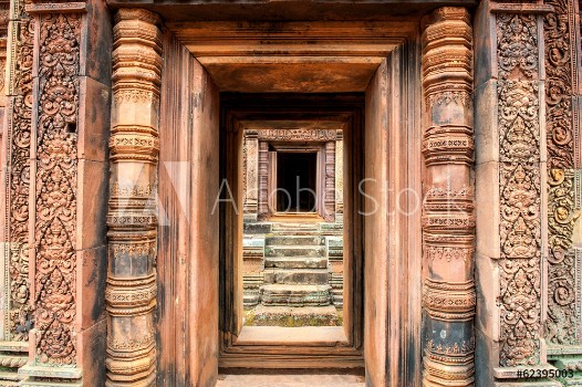 Bild på Banteay Srei - a 10th century Hindu temple dedicated to Shiva